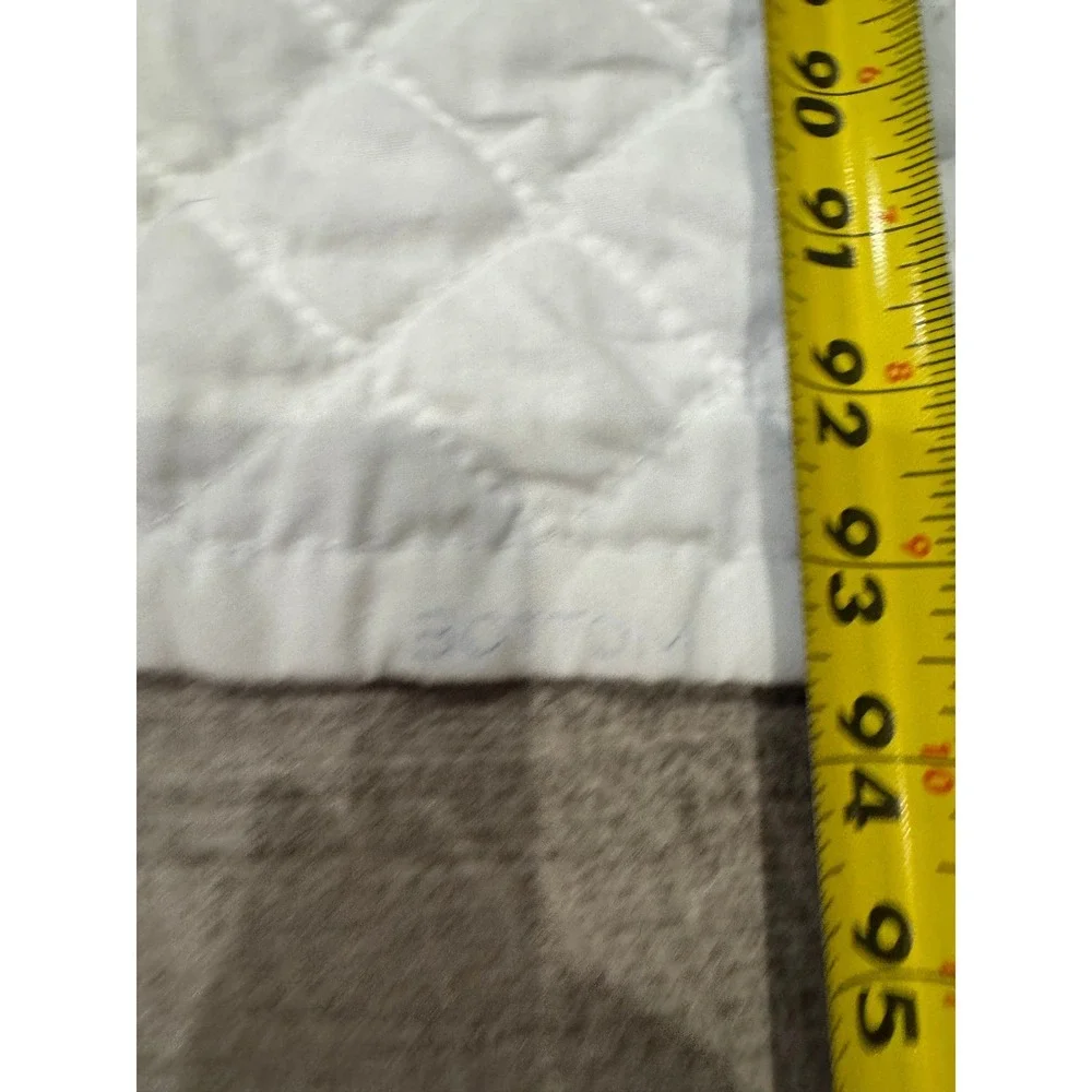 Vintage Handmade Cross Stitch Floral Quilt Cottagecore Pink Roses Full Queen